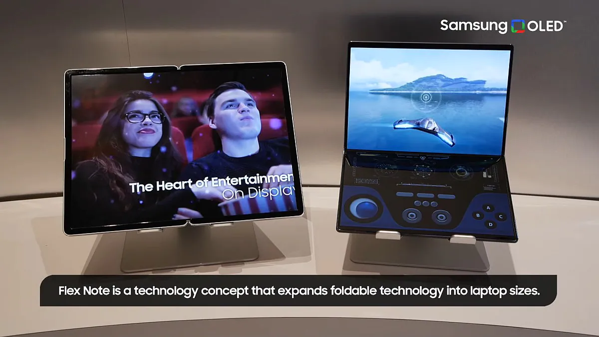 CES 2022: Samsung Showcases Flex S, Flex G, Flex Slidable Panels for Phones, Flex Note for Foldable Laptops