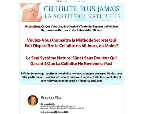 Cellulite Plus Jamais