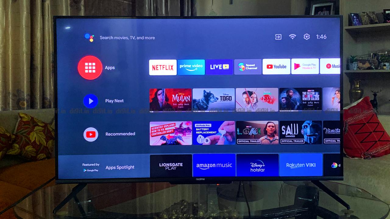 realme Smart TV 43-inch 4K LED TV  Review: Good picture performance, bleak sound