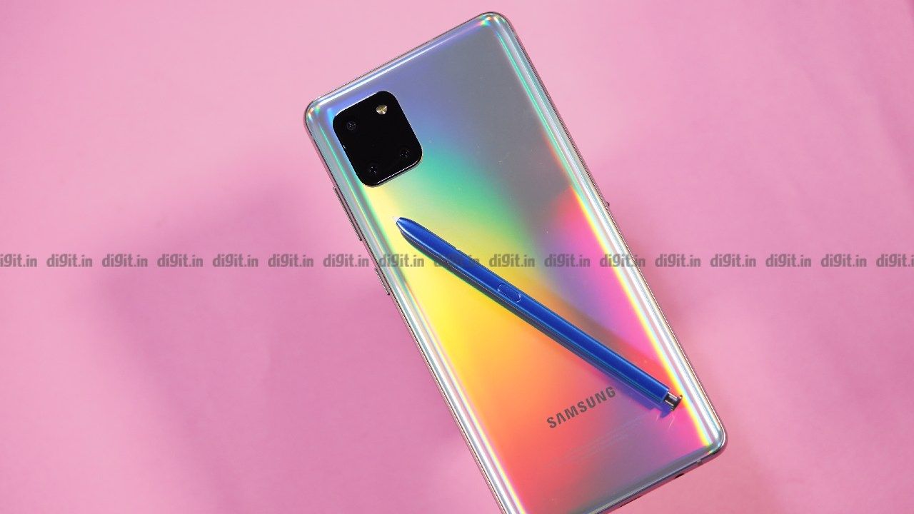 Samsung Galaxy Note 10 Lite  Review: Unique but handicapped