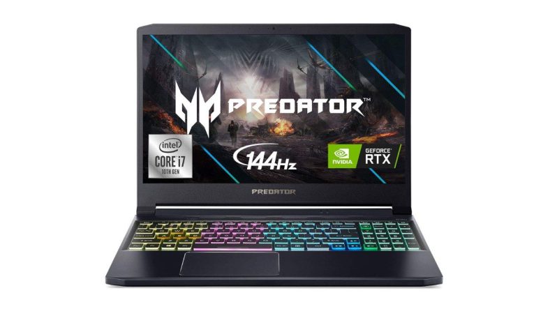 Gaming laptops with RGB lighting on Amazon India