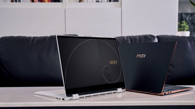 MSI has showcased the Summit E13 Flip Evo and Summit E16 Flip laptops with 11th Gen Intel Core i7 processors