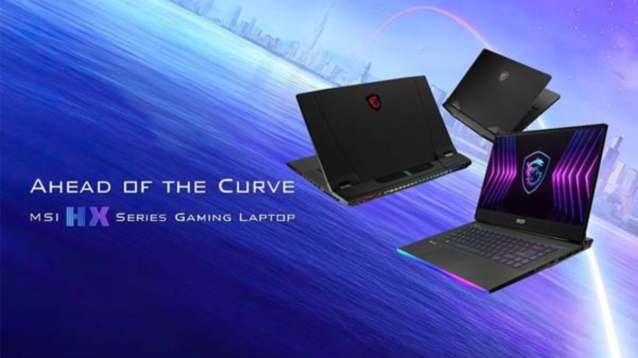 MSI unveils Premium HX Series Gaming Laptops