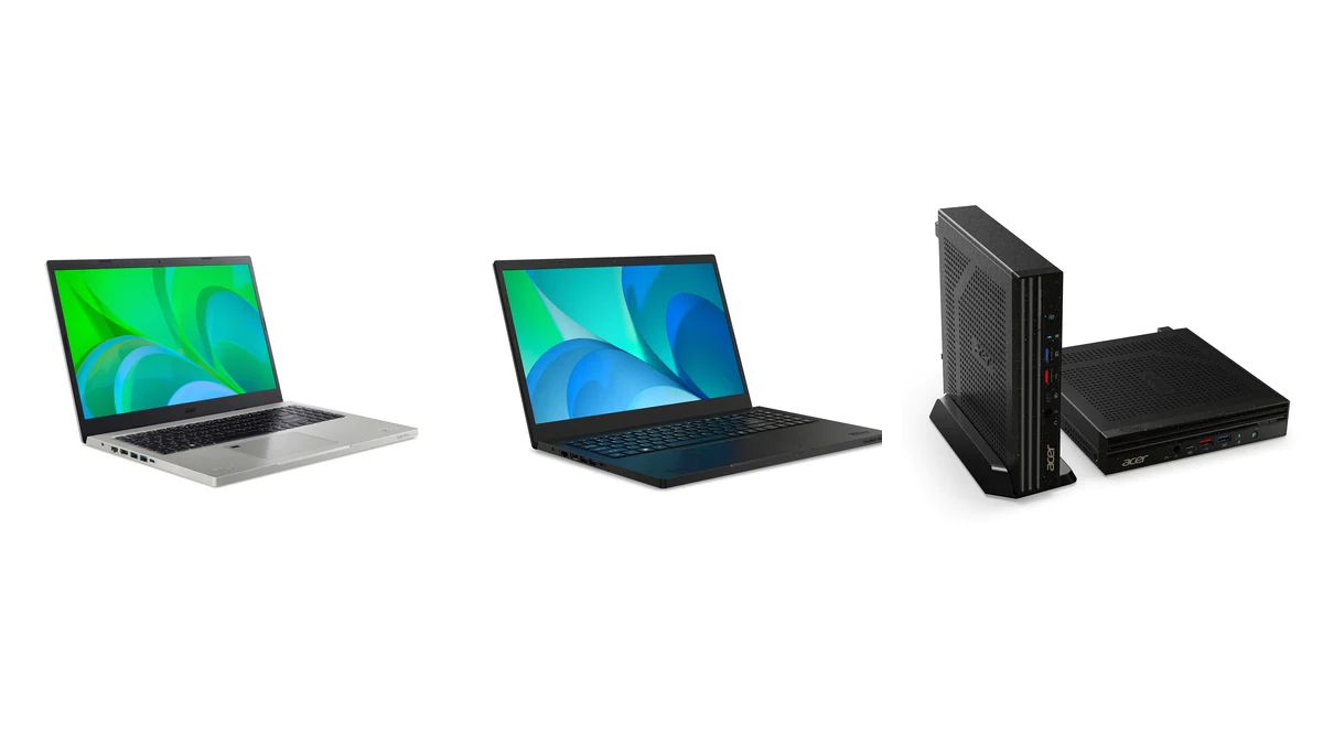 Acer Aspire Vero, TravelMate Vero, Veriton Vero Mini, More Eco-Friendly Products Launched